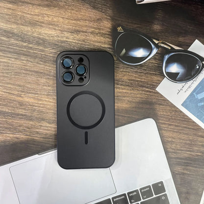 Einfache magnetische Telefonhülle aus Metall für das iPhone