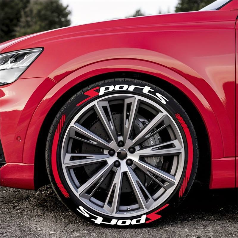 🏎️ 3D Reifenaufkleber Set — Verleihen Sie Ihren Reifen sofort den ultimativen Rennsport-Look! 🔥