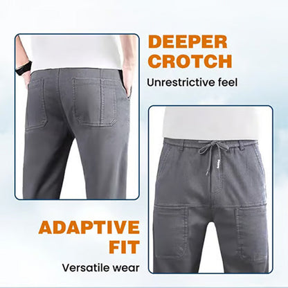 Strapazierfähige Cargohose mit hohem Stretchanteil und mehreren Taschen