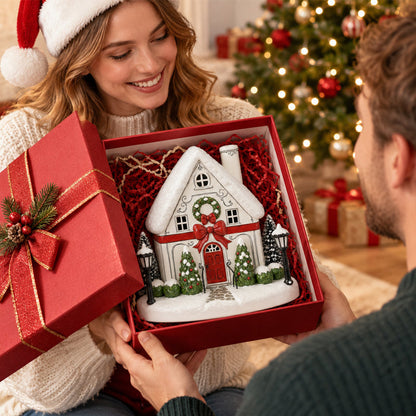 Ein Weihnachtsmärchen für Zuhause: Der beleuchtete Kamin-Diffusor für magische Winterabende