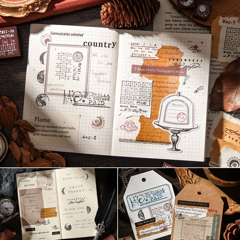 ✨ Holz Kalender Notizbuch Stempel - Die ultimative personalisierte und einfache Methode