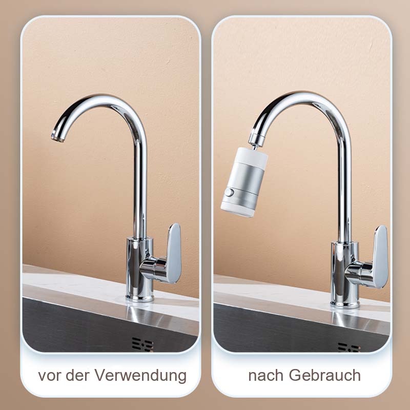 🌟 Versteckbarer Magnetischer Auszieh-Wasserhahn-Erweiterer — Mach deine Küche und dein Badezimmer einfach sauberer und praktischer! ✨