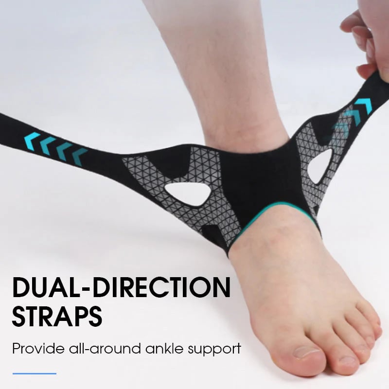 🏆 Gewinnen Sie Ihre Stabilität zurück – Professionelle elastische Sprunggelenkbandage für schmerzfreie Aktivität