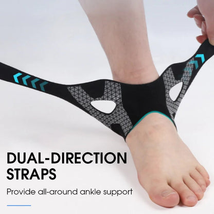 🏆 Gewinnen Sie Ihre Stabilität zurück – Professionelle elastische Sprunggelenkbandage für schmerzfreie Aktivität