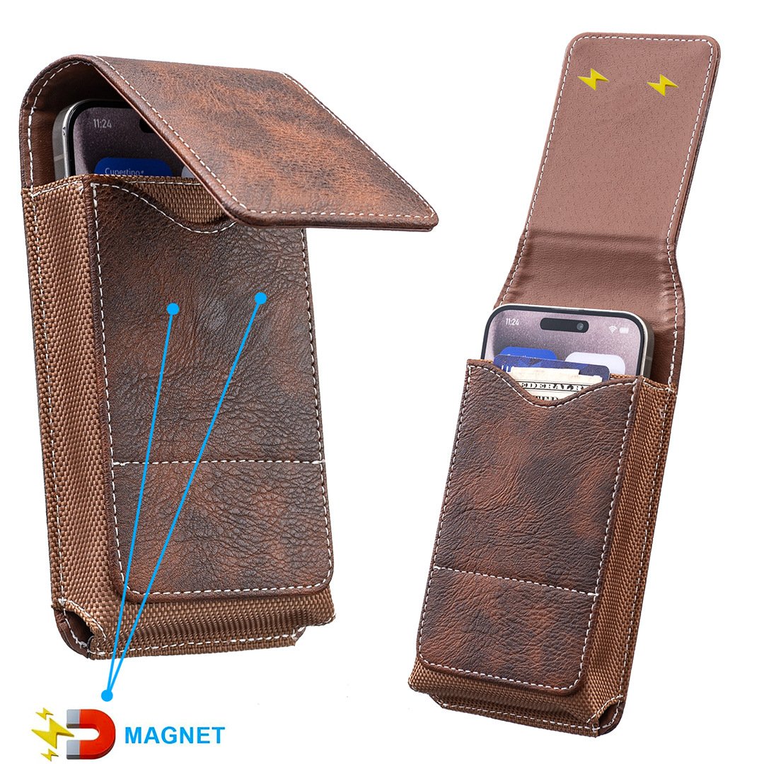 🔥 Schluss mit vollen Hosentaschen! Die robuste Gürteltasche mit lautlosem Magnetverschluss 📲🛠️