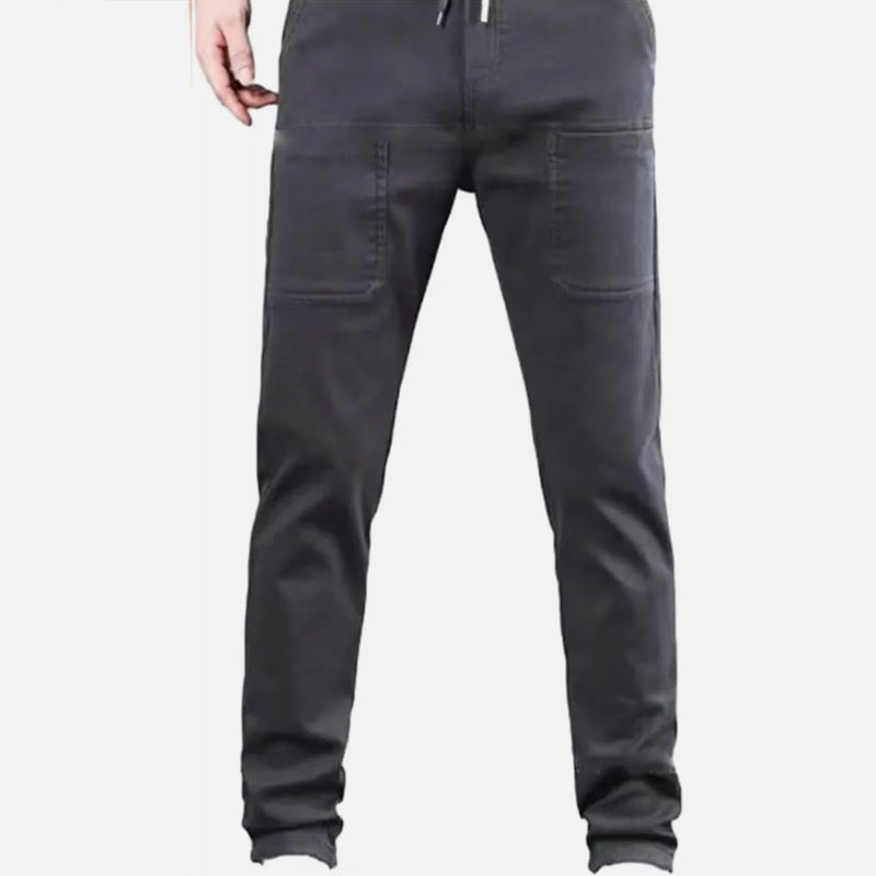 Strapazierfähige Cargohose mit hohem Stretchanteil und mehreren Taschen