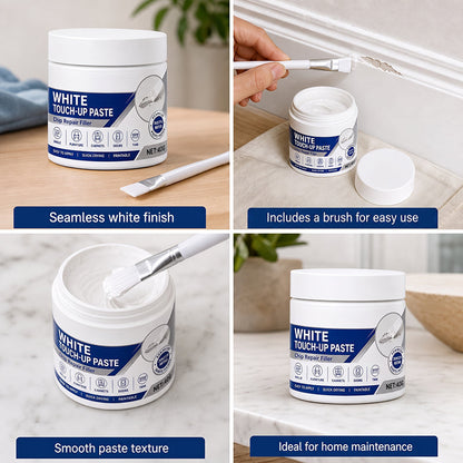 Möbel wie neu in 2 Min! Profi-Reparaturpaste für Weiße Oberflächen