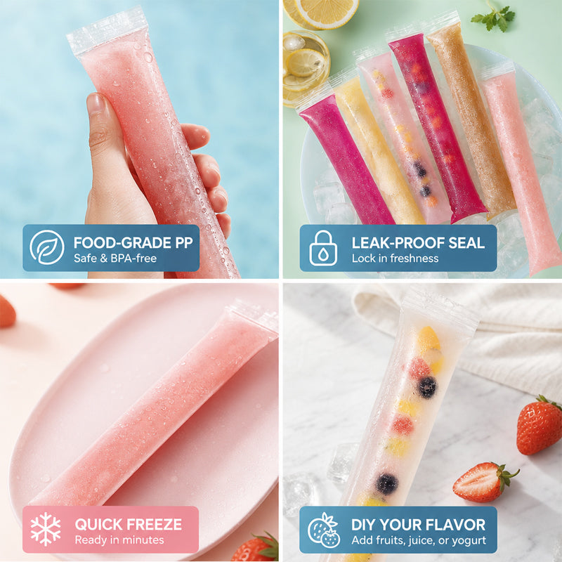Gesundes Eis ohne Zusatzstoffe für deine Kinder! 🍓 DIY-Eistüten zum Selbstbefüllen 🍦✨
