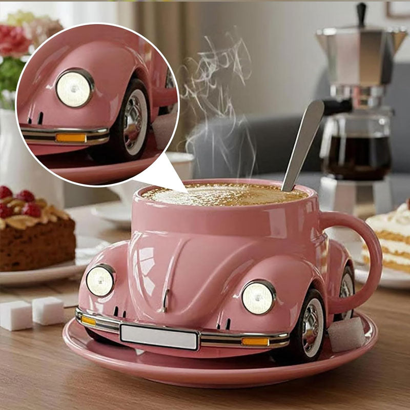 Nostalgische Käfer Kaffeetasse