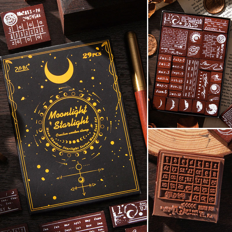 ✨ Holz Kalender Notizbuch Stempel - Die ultimative personalisierte und einfache Methode