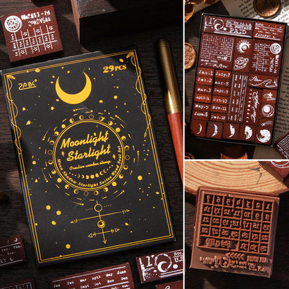 ✨ Holz Kalender Notizbuch Stempel - Die ultimative personalisierte und einfache Methode