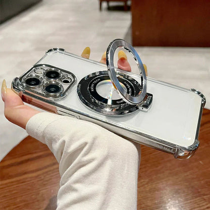Magnetische Linsen-Telefonschutzhülle mit Ständer