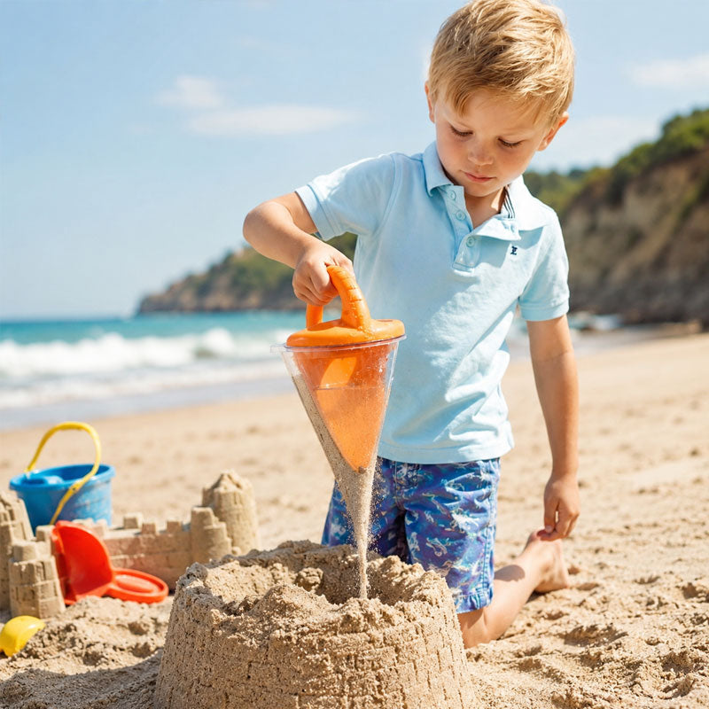 🏖️ Magischer Strandtrichter: Das Perfekte Outdoor-Kreativspielzeug!