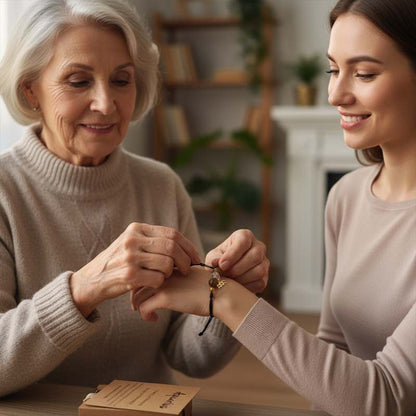 🌌 12 Sternzeichen Armband | Handgefertigt aus Naturstein – Magnetisch Harmonisiert | Dein Amulett 💫