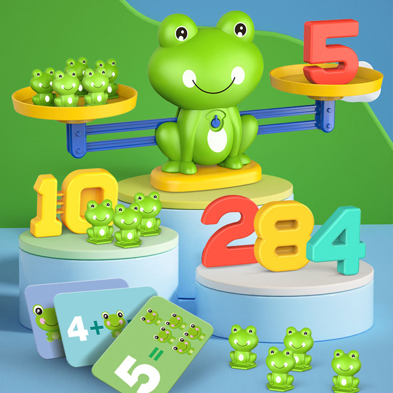 Nie wieder Mathe-Frust! 🐸 Die spielerische Lernwaage für kleine Mathe-Genies 🧩✨
