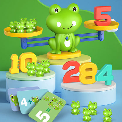 Nie wieder Mathe-Frust! 🐸 Die spielerische Lernwaage für kleine Mathe-Genies 🧩✨