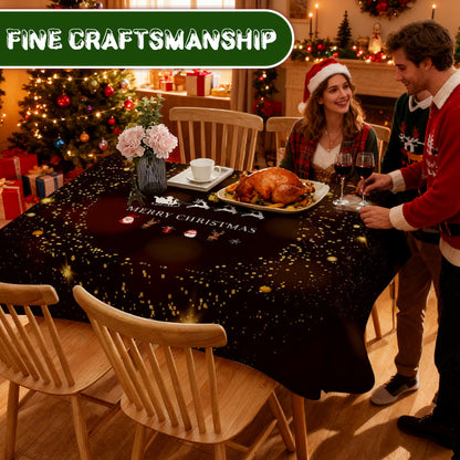 💥 40% VORWEIHNACHTS-SALE! 🎅 | Weihnachtstischdecke ✨ | Wasserabweisend & Festlich 🍽️