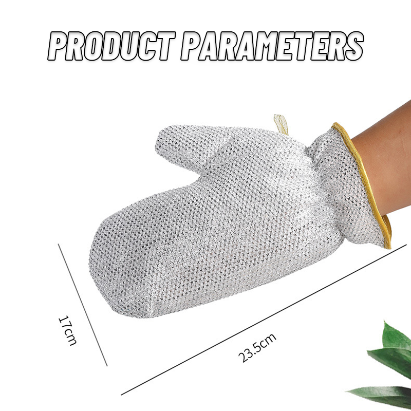 Drahtgeschirrspülhandschuhe (verbrühungshemmend und wärmeisolierend)