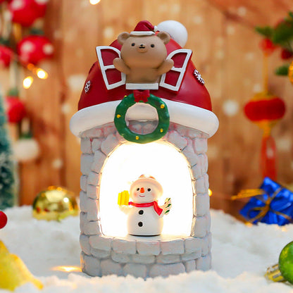 💥 BLACK WEEK DEAL! -40% 🎁 | LED Weihnachtshaus Lampe 🎄 | Adventsdeko Warmweiß ✨