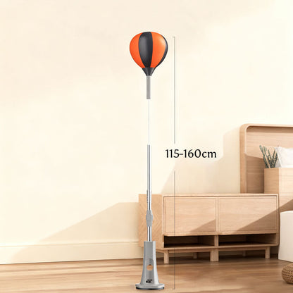 💥 50% BLACK FRIDAY DEAL! 🥊 Standboxsack mit Speedball ⭐ | Verstellbar & Geräuscharm | Starker Saugnapf 🏠