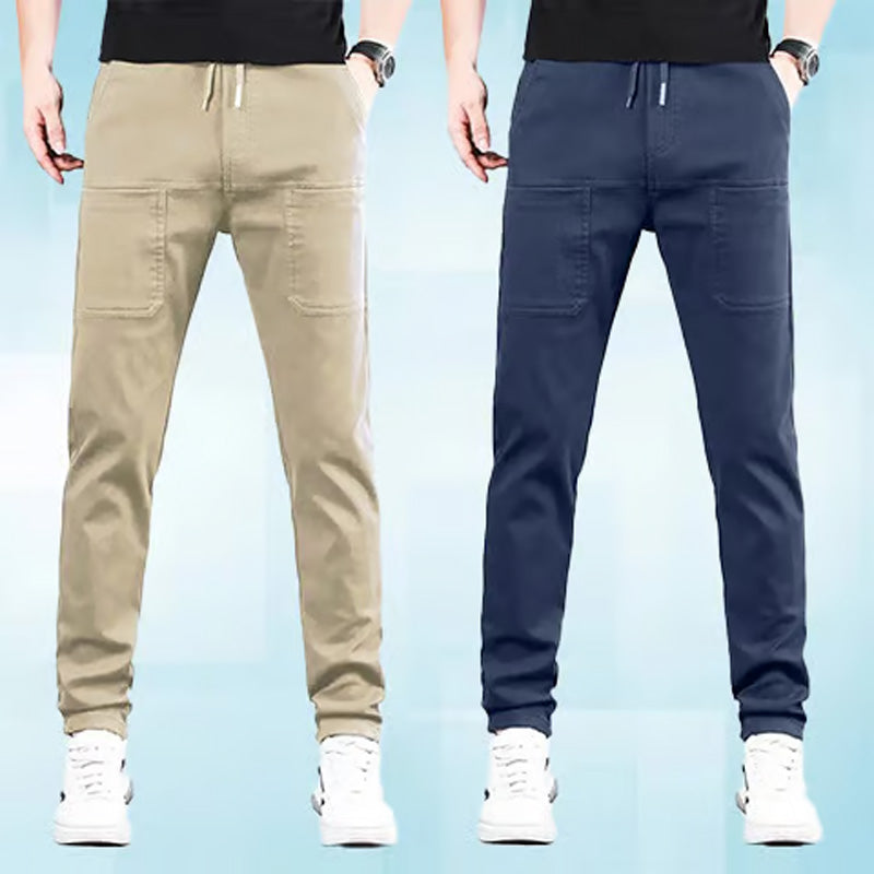 Strapazierfähige Cargohose mit hohem Stretchanteil und mehreren Taschen