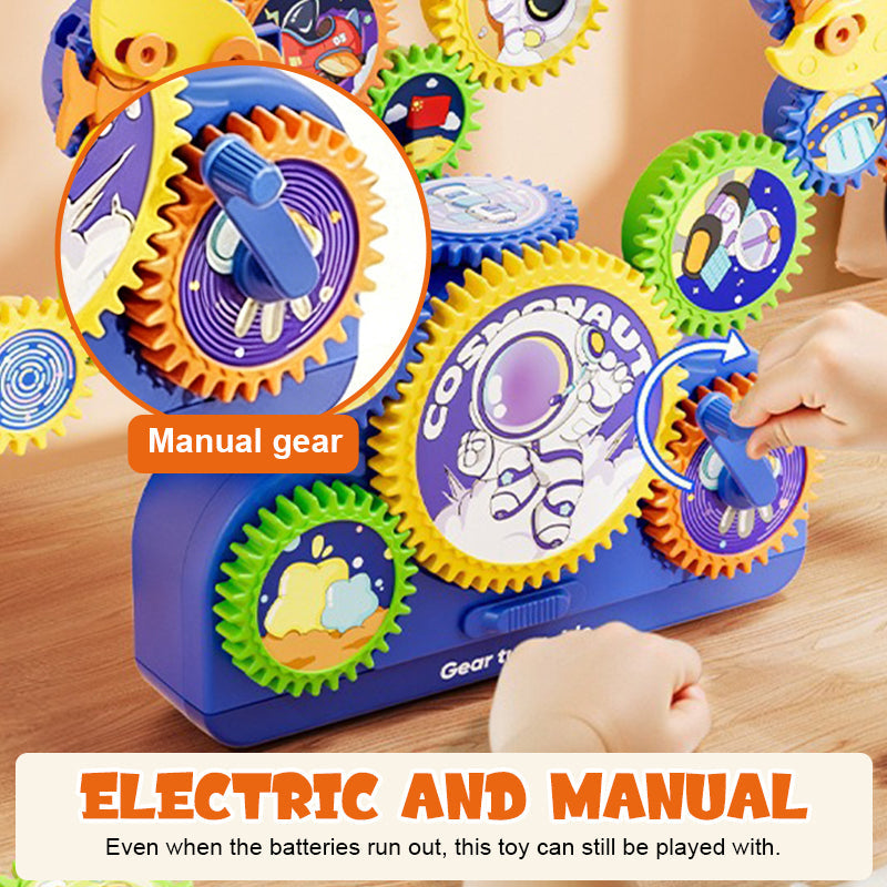 Winter-Sale 🔥 30% Rabatt: Elektro Getriebe-Bausteine Set I STEM Spielzeug 🧠