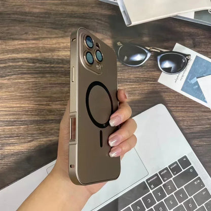 Einfache magnetische Telefonhülle aus Metall für das iPhone