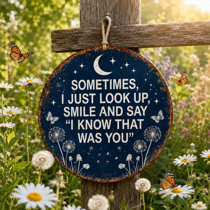 „ICH WEISS, DASS DU DAS WARST.“ – Ein Zeichen der Liebe für deinen Garten 🌙