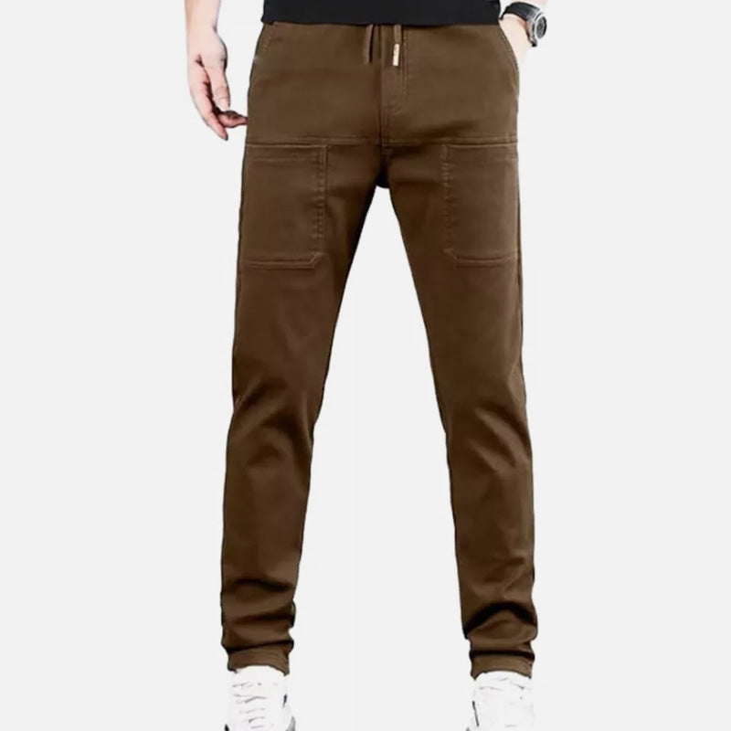 Strapazierfähige Cargohose mit hohem Stretchanteil und mehreren Taschen