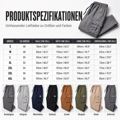 Die perfekte Balance aus Stil & Komfort: Die atmungsaktive Herren-Cargohose für jeden Tag
