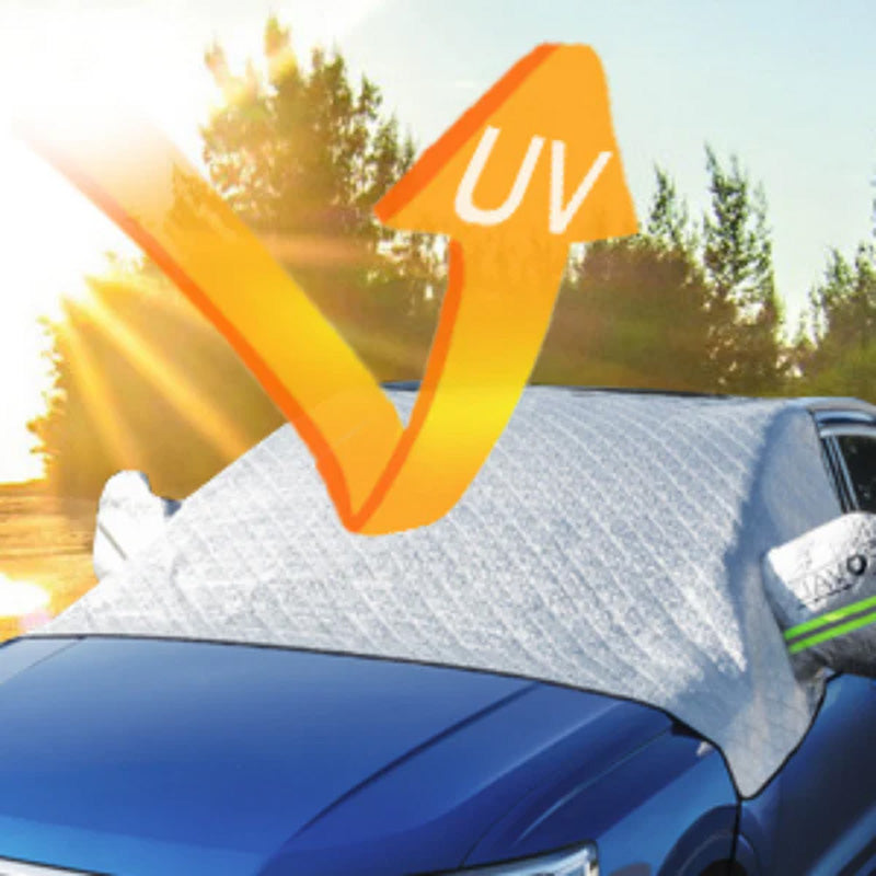 ❄️ Magnetische Auto-Schneeschutzabdeckung 🚗 | Nie wieder Eiskratzen!