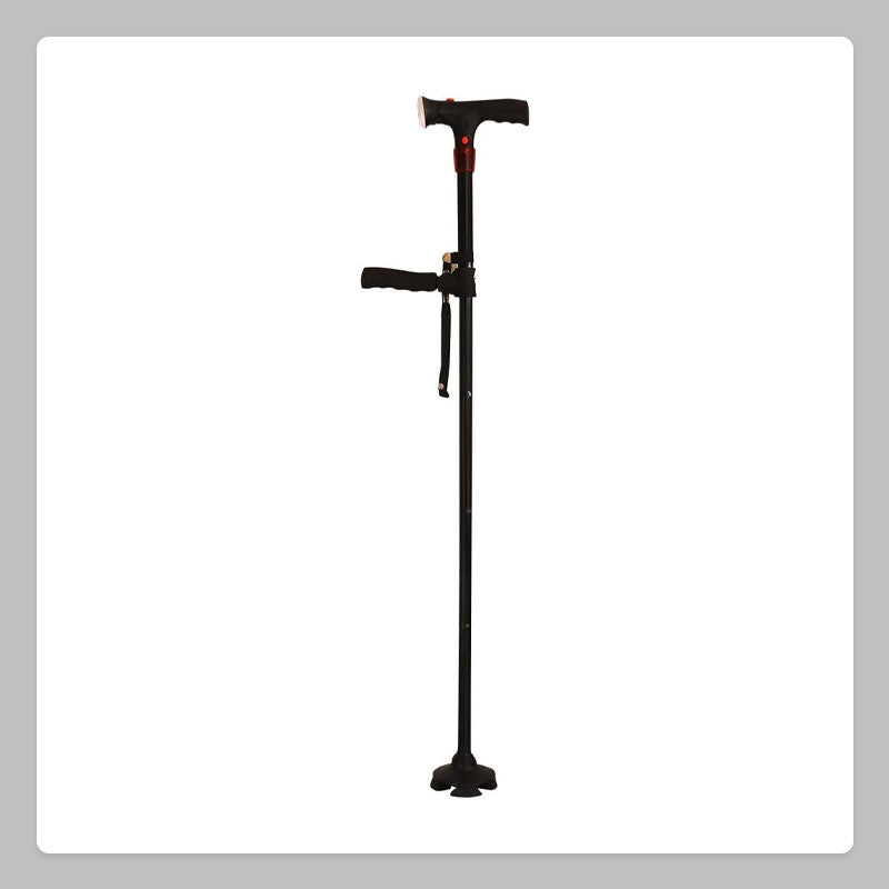 Gehstock für Senioren mit LED-Licht und Alarm
