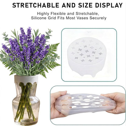 1+1 GRATIS: Silikon-Blumensteckhilfe (Dehnbar bis 10cm) für perfekte Bouquets 🌸