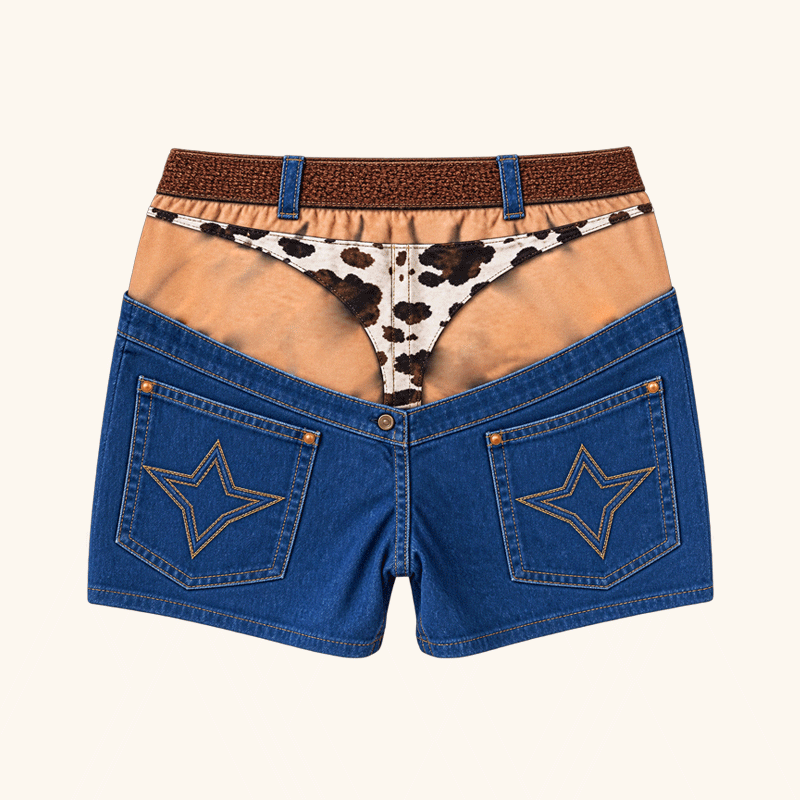 Sieht aus wie Jeans, schwimmt wie Badehose: Fake-Denim Swim Shorts 😎