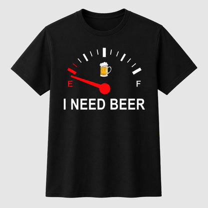 🍻 Akku leer? Zeit für ein kühles Blondes! Das ultimative Feierabend T-Shirt ⛽