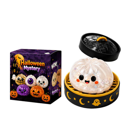 👻 Premium Halloween Knautschspielzeug — Wunschmodell wählen (Keine Blindbox)! 👁️