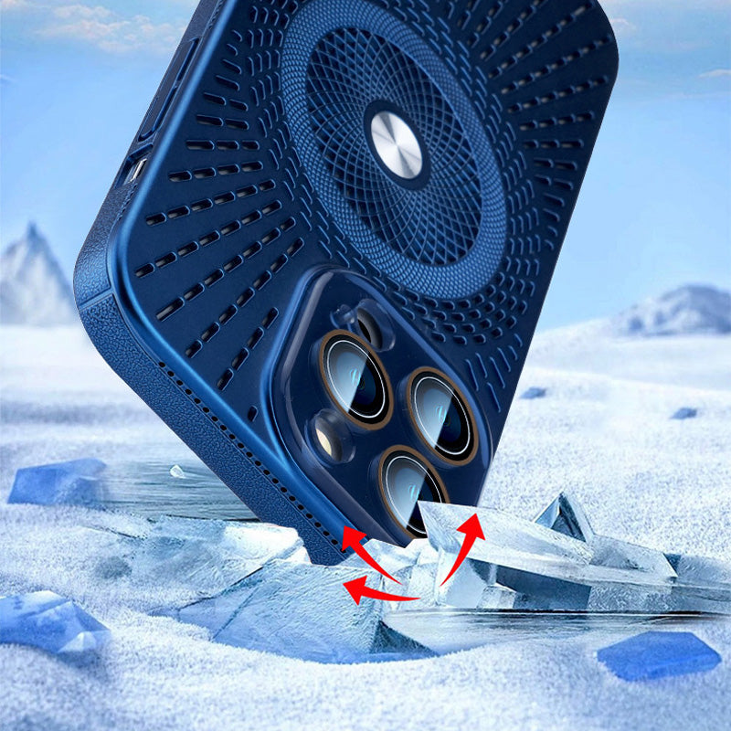 Eiskühlende, hohle Wärmeableitungs-Telefonhülle ❄️