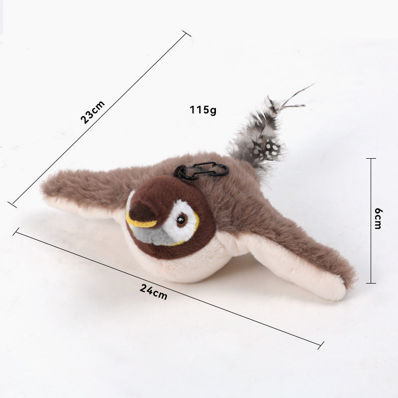 Simulation Elektro-Sperling Schüttelvogel