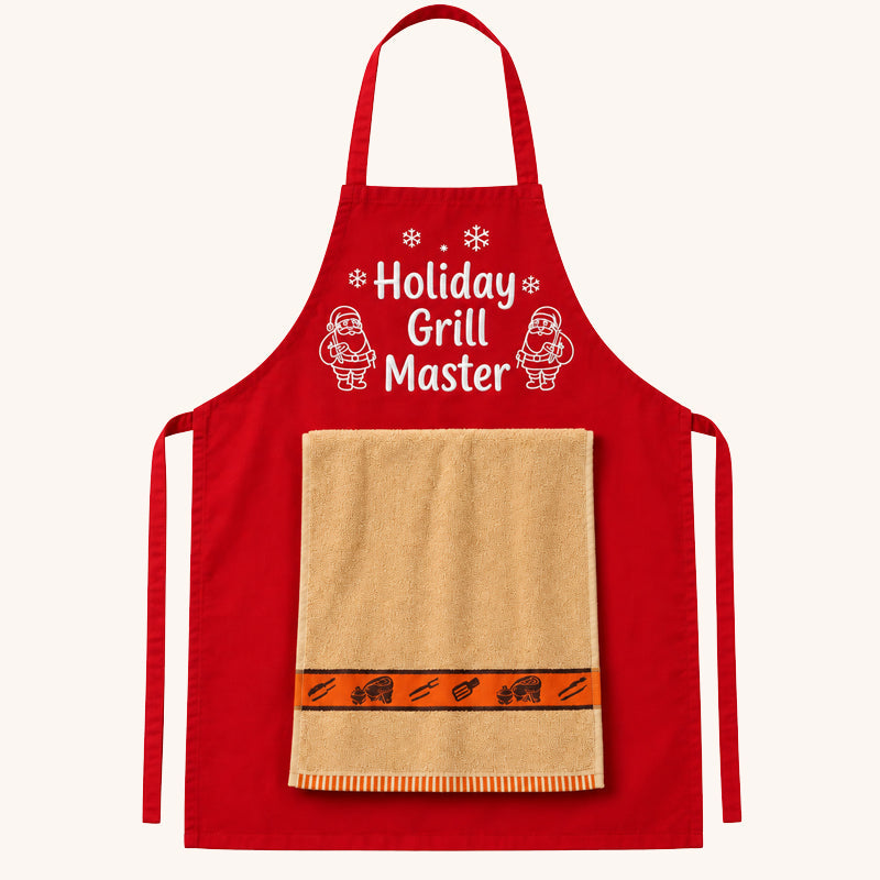 Das genialste Weihnachtsgeschenk für Hobbyköche: Die kultige "Holiday Grill Master" Schürze