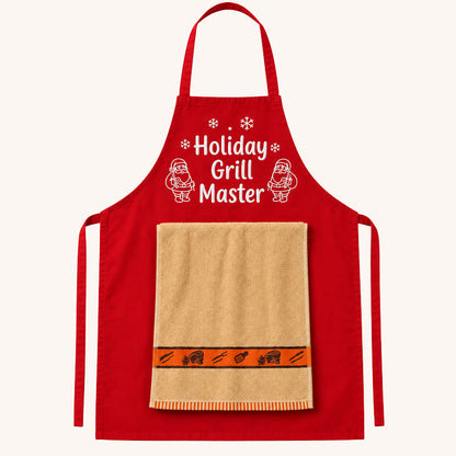 Das genialste Weihnachtsgeschenk für Hobbyköche: Die kultige "Holiday Grill Master" Schürze