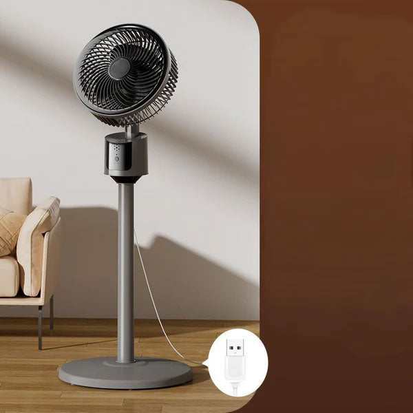 ❄️🔥USB-betriebener, leiser, energiesparender Standventilator mit Luftstrom🍃