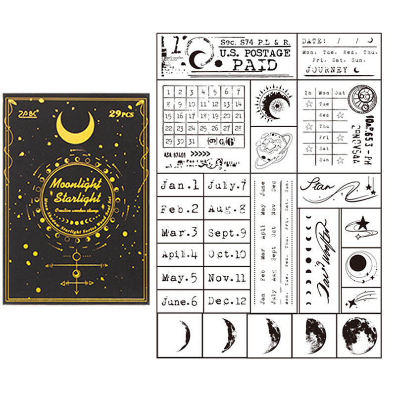 ✨ Holz Kalender Notizbuch Stempel - Die ultimative personalisierte und einfache Methode