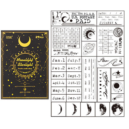 ✨ Holz Kalender Notizbuch Stempel - Die ultimative personalisierte und einfache Methode