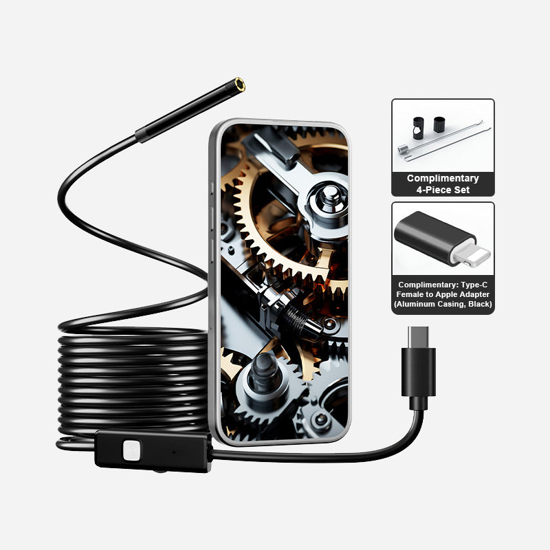 HD Handy-Endoskop: 8mm Wasserdichte Inspektionskamera (IP67) für Android