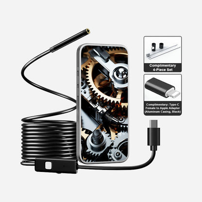 HD Handy-Endoskop: 8mm Wasserdichte Inspektionskamera (IP67) für Android