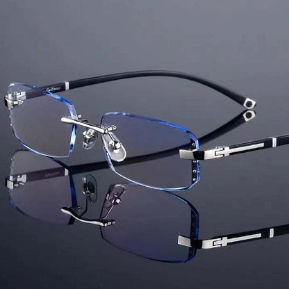 Stilvolle Lesebrille mit Autofokus | Blaulichtfilter & UV-Schutz | Herren & Damen Komfort-Brille für ganztägiges Tragen, Kristallklare Sicht