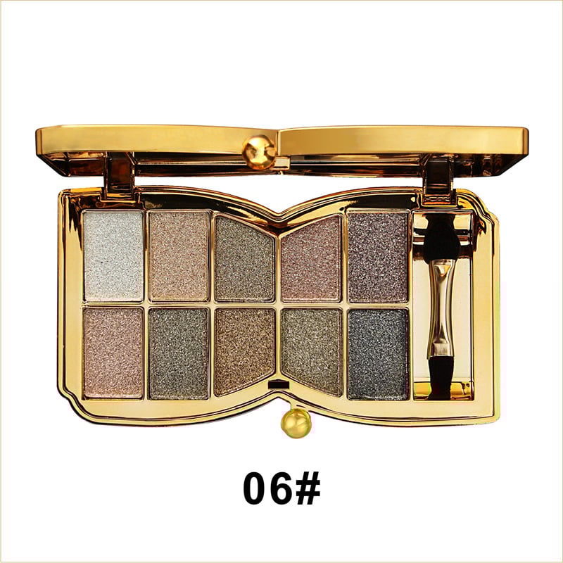 KAUFEN SIE 3 SPAREN SIE 15% & VERSANDKOSTENFREI✨10 Farben Sparkle Shimmer Eyeshadow Palette
