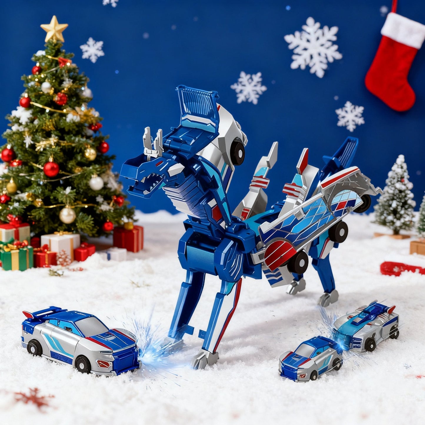 🔥 40% RABATT im Winter-SALE! 🎅 Bestes Weihnachtsgeschenk: Verformbares Dino-Kollisionsauto 🦖