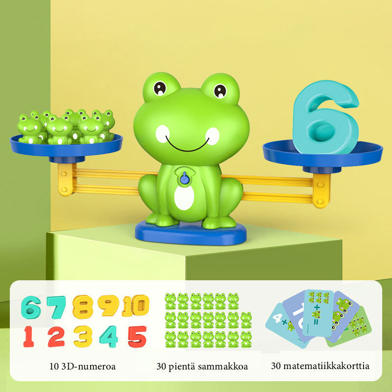 Nie wieder Mathe-Frust! 🐸 Die spielerische Lernwaage für kleine Mathe-Genies 🧩✨