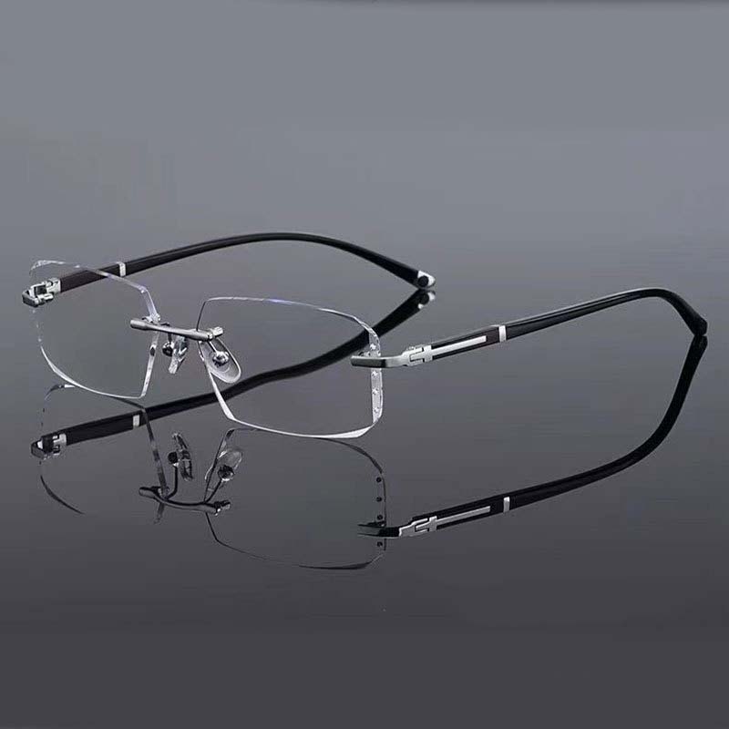 Stilvolle Lesebrille mit Autofokus | Blaulichtfilter & UV-Schutz | Herren & Damen Komfort-Brille für ganztägiges Tragen, Kristallklare Sicht